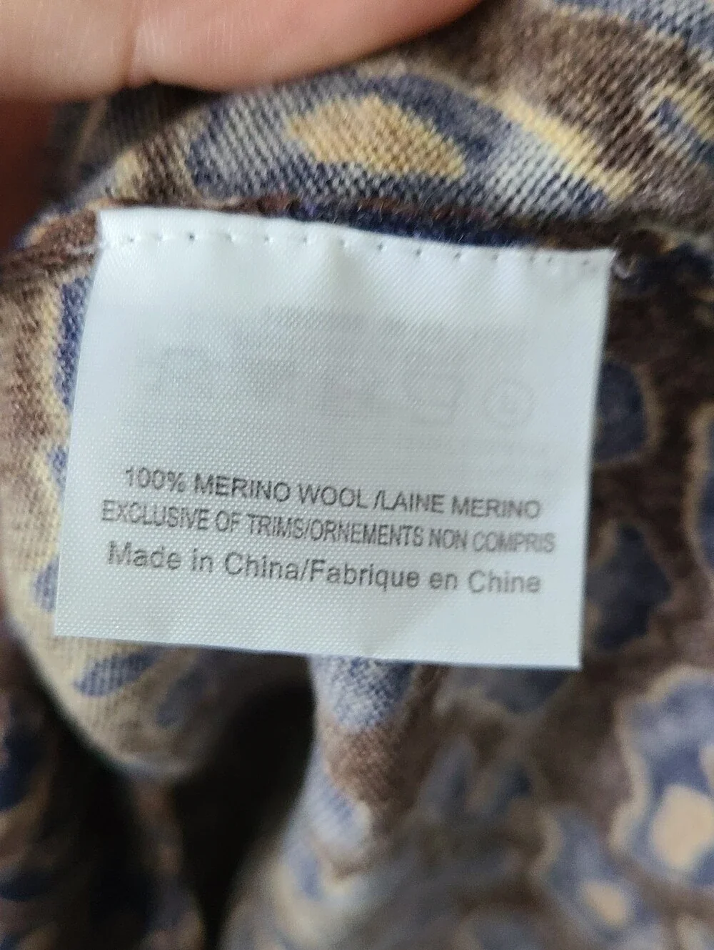 Torry Burch Merino Sierra Leppard Cardigan